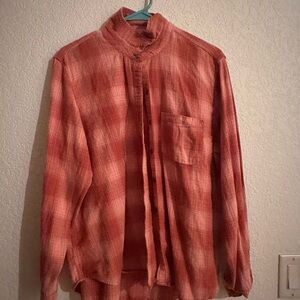 Pink/Orange button up